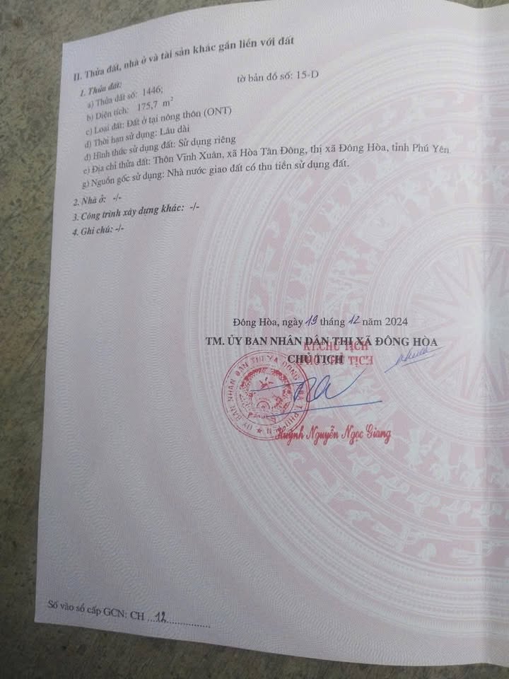 Đất nền góc 2 mặt tiền KDC Vĩnh Xuân, Hòa Tân Đông 175m² giá 1.3 tỷ - Cơ hội đầu tư tuyệt vời!