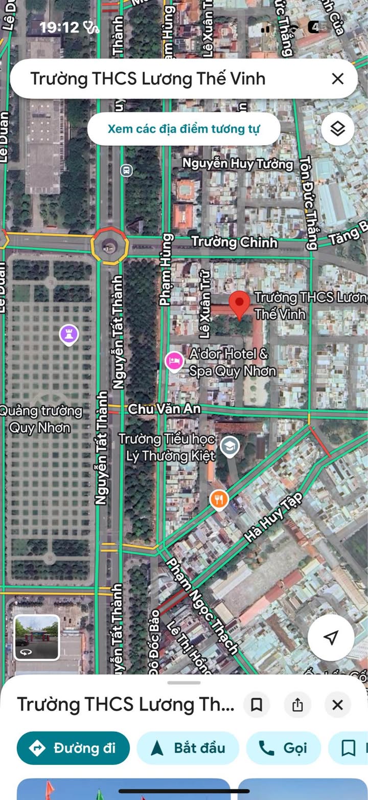 Nhà 3 lầu phường Lý Thường Kiệt, Quy Nhơn 70m² giá 7.499 tỷ - Gần trường học!