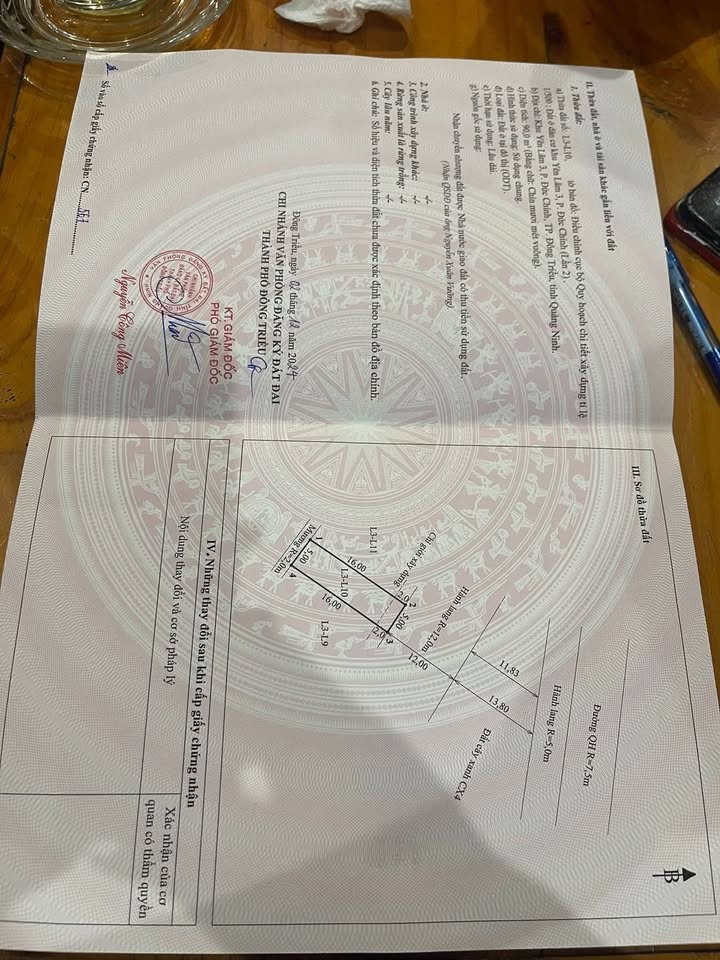 Đất nền KĐT Yên Lâm 3 - Đức Chính - Đông Triều 90m² giá 1.8 tỷ - Mặt vườn hoa công viên đẹp nhất khu