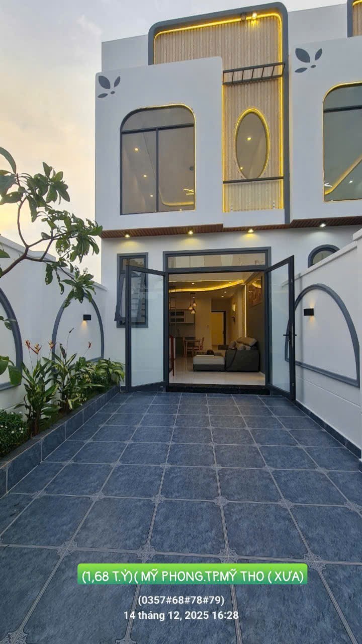 Nhà lầu lửng 80m² tại Mỹ Phong, Tiền Giang - Giá 1.68 tỷ, chính chủ!