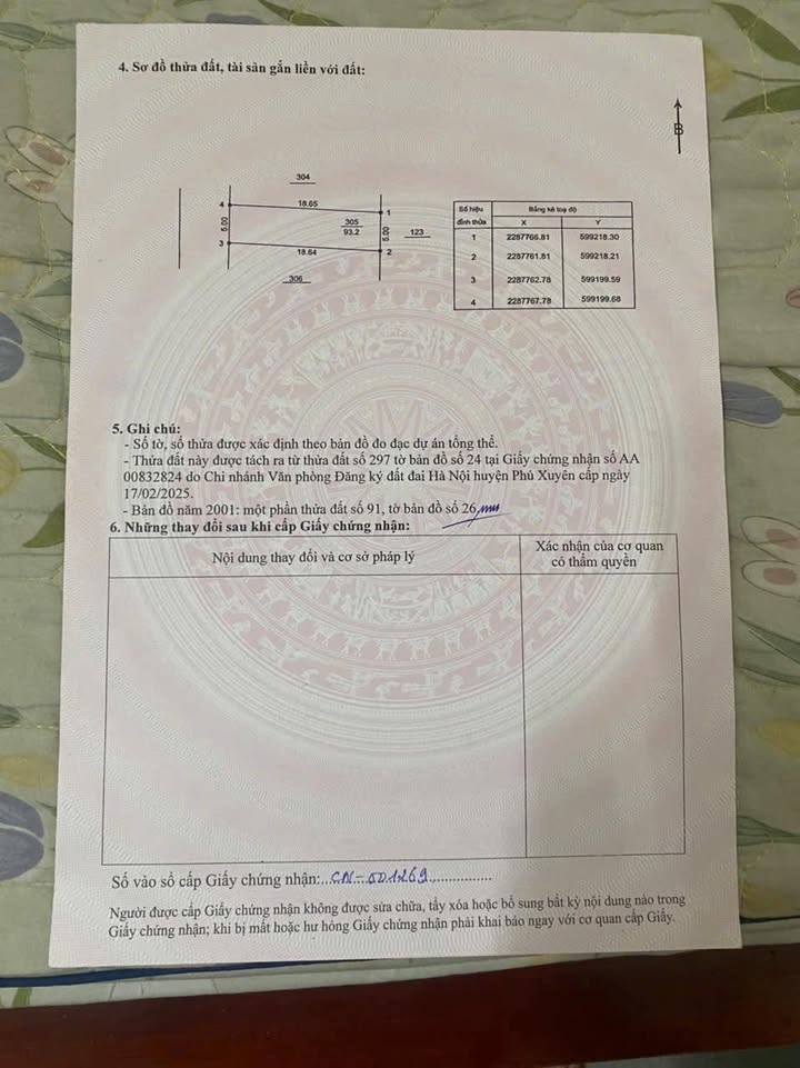 Đất đẹp Bạch Hạ - Phú Xuyên 93.2m² giá thỏa thuận - Tiềm năng tăng trưởng cao!