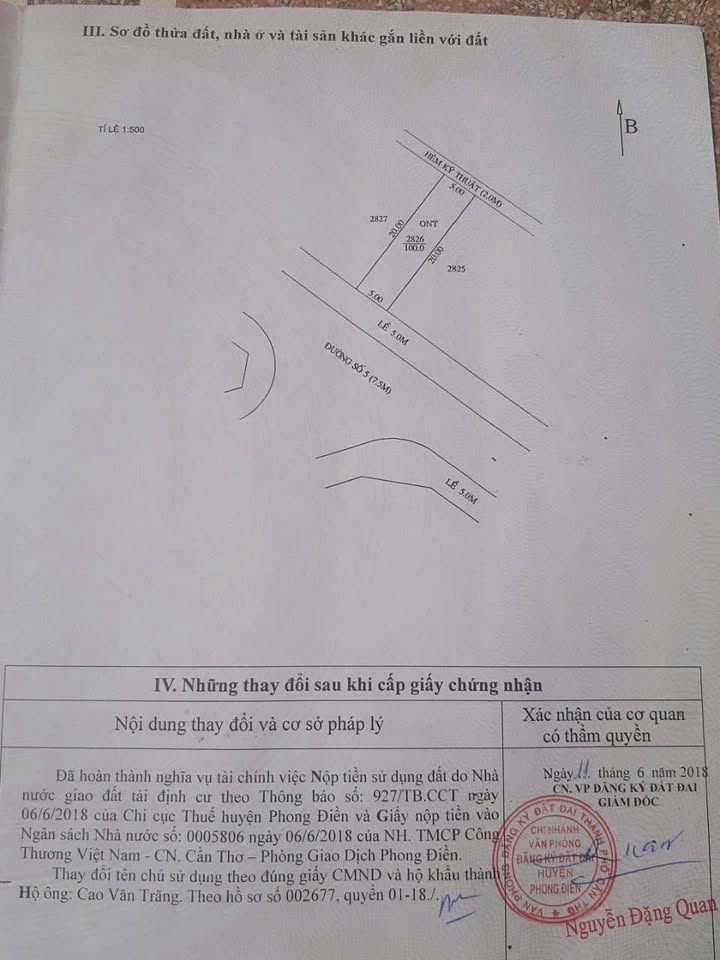 Đất nền Nhơn Nghĩa Vàm 100m² giá chỉ 1.22 tỷ - Cơ hội đầu tư tuyệt vời!