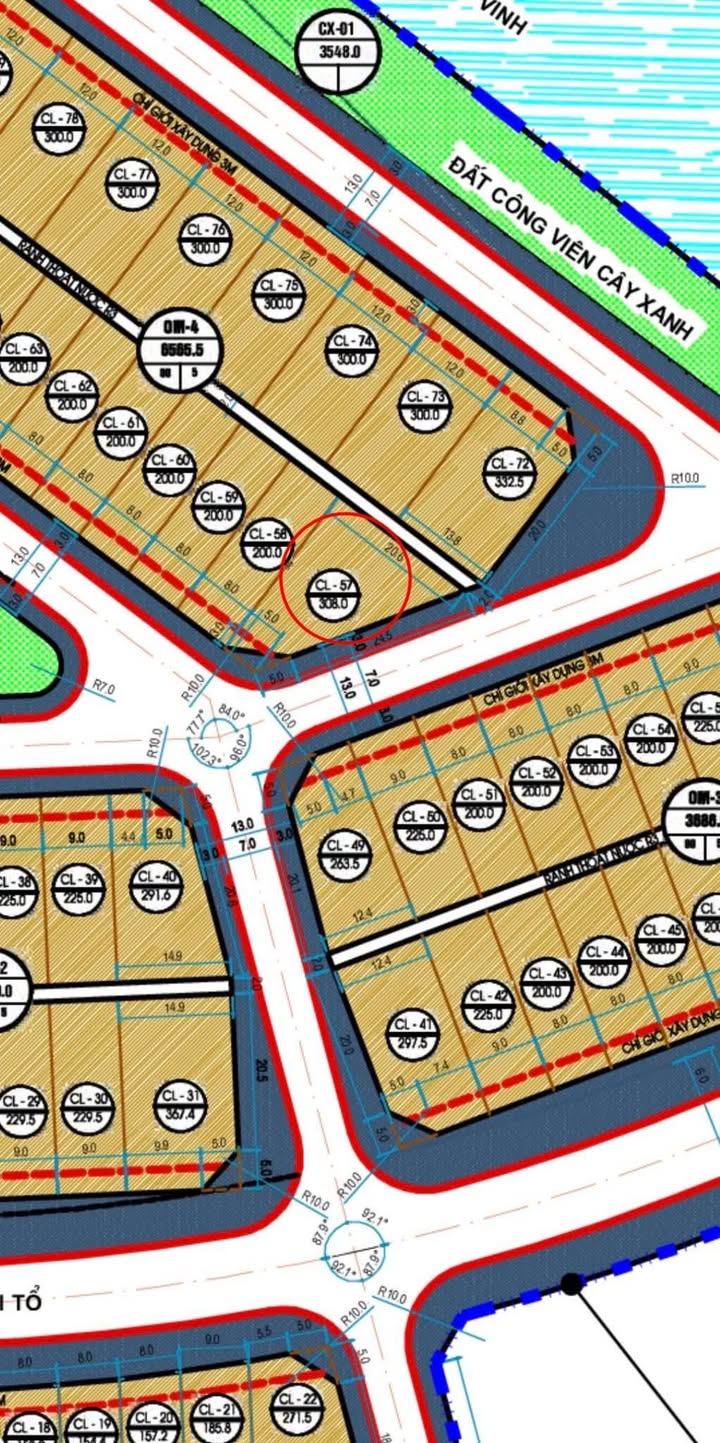 Đất dự án Bắc Lê Lợi Đồng Hới 308m² giá 3 tỷ - Cơ hội đầu tư tuyệt vời!