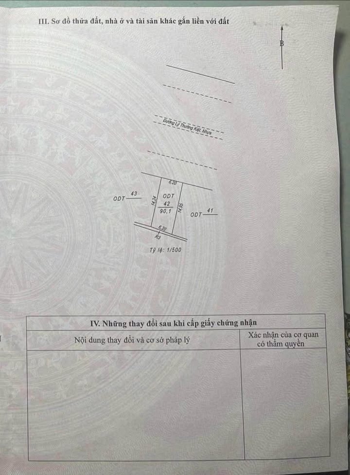 Bán Đất Mặt Tiền Lý Thường Kiệt 93m² giá 5 tỷ - Kinh doanh tốt ngay ngã 3 Bắc Lý!