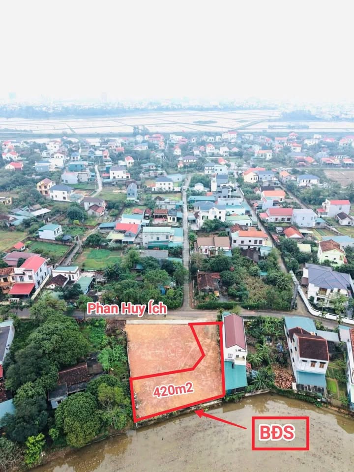 Đất mặt tiền Phan Huy Ích, quận Ba Đình, 420m² giá 1.2 tỷ - Cơ hội đầu tư không thể bỏ lỡ!