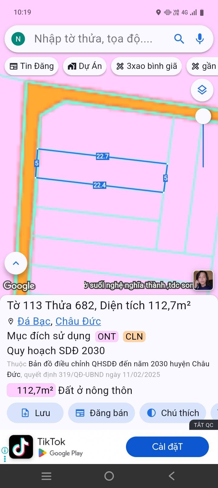 Đất nền Nghĩa Thành, Châu Đức, 115m² giá 470 triệu - Đường ô tô thuận tiện!