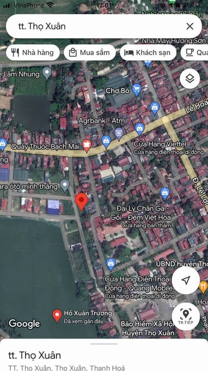 Kho xưởng Garaoto 600m² Thọ Xuân - Giá thỏa thuận, view hồ đẹp!