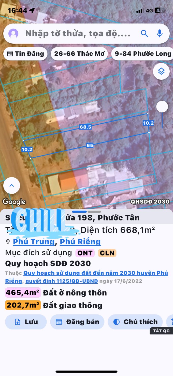 Đất nền 6500m² mặt đường ĐT759, phường Phước Tân - Đầu tư sinh lời tốt!