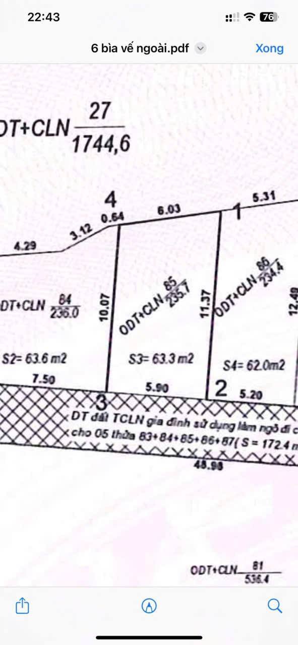 Đất nền Ngõ 41 Việt Hưng Hạ Long 63.3m² giá 600 triệu - Gần quốc lộ, ô tô tránh nhau!