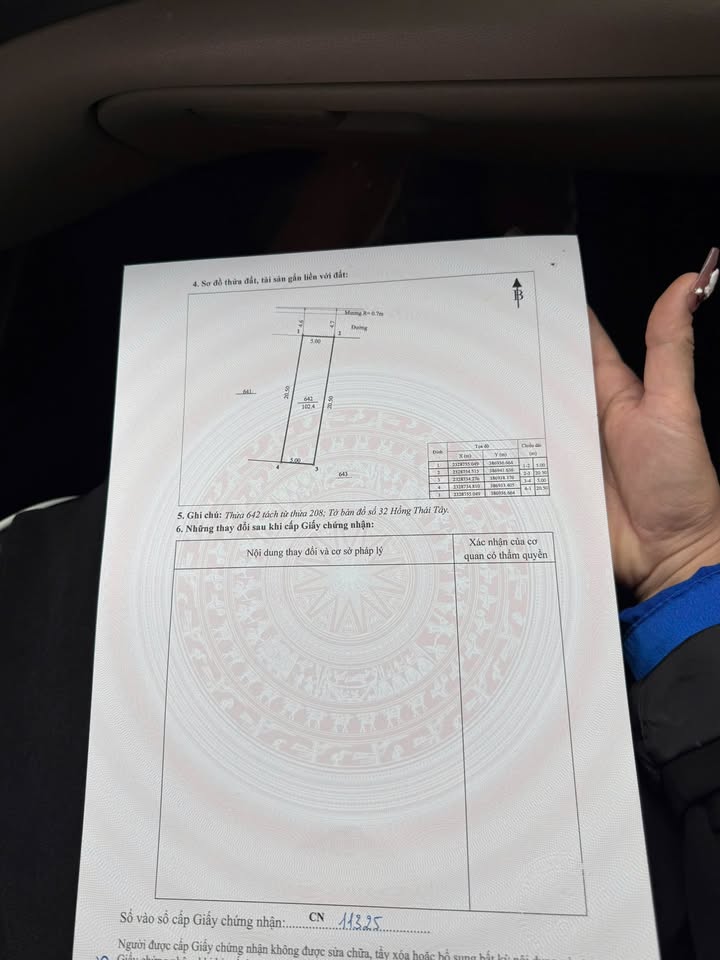 Lô đất Hoành Mô, Hoàng Quế 102,4m² - Sổ đỏ chính chủ, giá thỏa thuận!