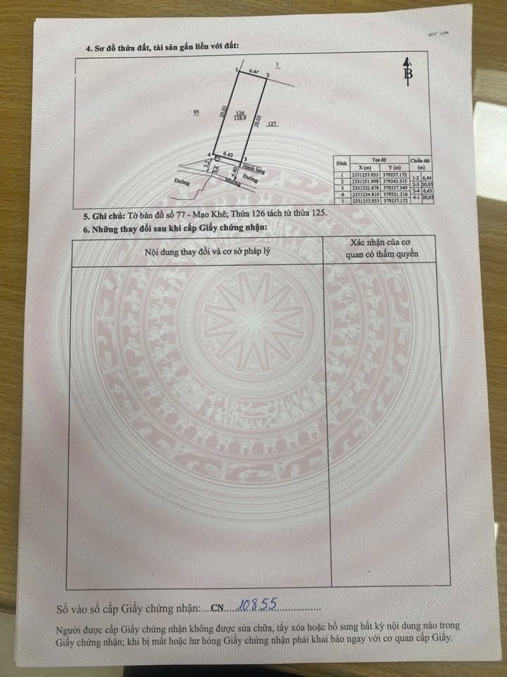 Đất nền Vĩnh Phú, Mạo Khê 130m² giá tốt - Cơ hội đầu tư hiếm có!