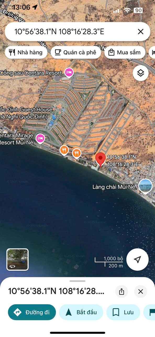 Đất mặt tiền Huỳnh Thúc Kháng Phan Thiết 1659m² giá 25 tỷ - Cơ hội đầu tư lý tưởng!