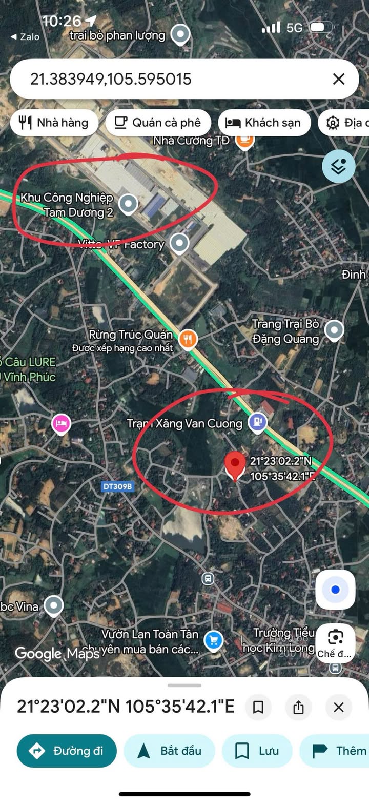 Lô đất Kim Long, Tam Dương 116m² chỉ 800 triệu - Cơ hội đầu tư hấp dẫn!