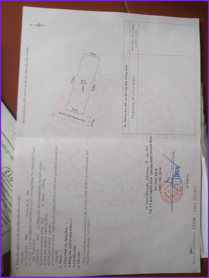 Đất MB530 Đông Vệ 63m² giá 3 tỷ - Hướng Tây Nam, khu dân cư văn minh!