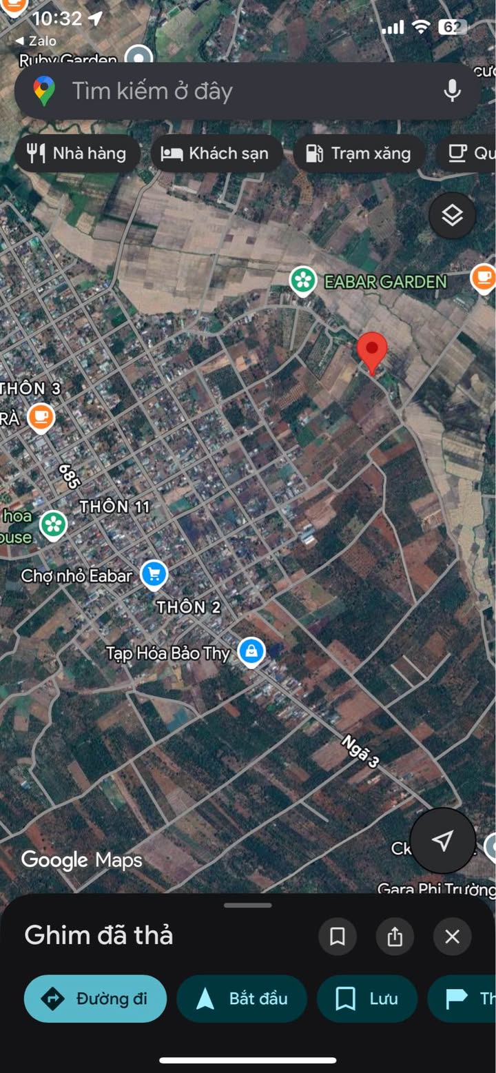 Đất thổ cư thôn 6, Buôn Đôn 750m² giá 999 triệu - View cánh đồng tuyệt đẹp!