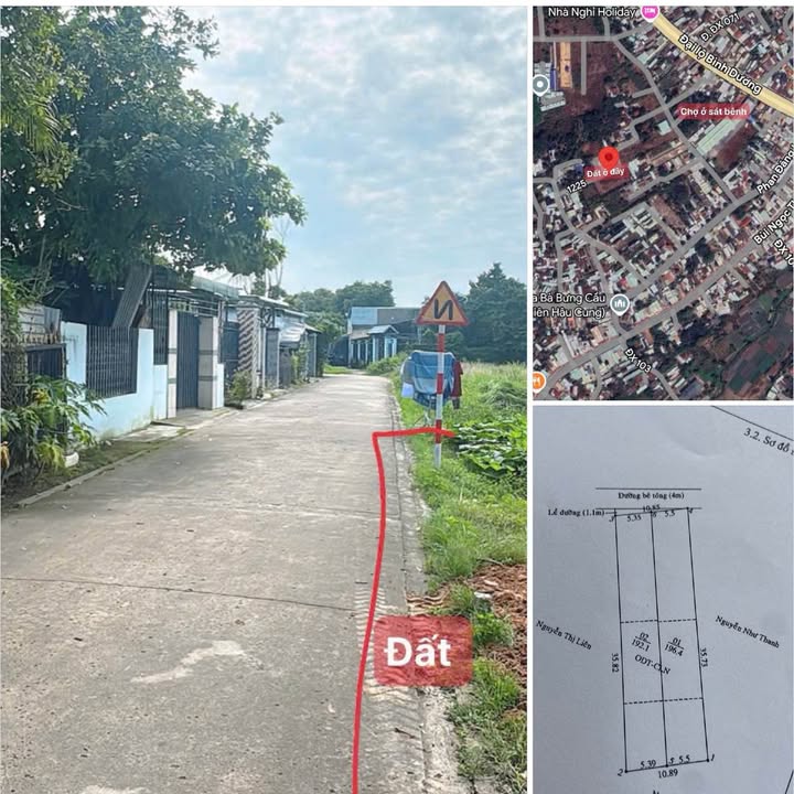 Đất Hiệp An Thủ Dầu Một 200m² giá 1.9 tỷ - Sổ đỏ chính chủ, không quy hoạch!