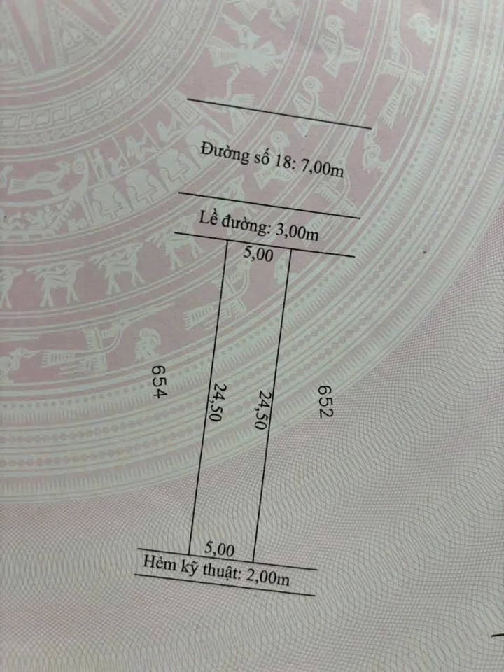 Đất nền Khu Tây Đô Ecopark 122.5m² giá 1.3 tỷ - Sổ hồng chính chủ