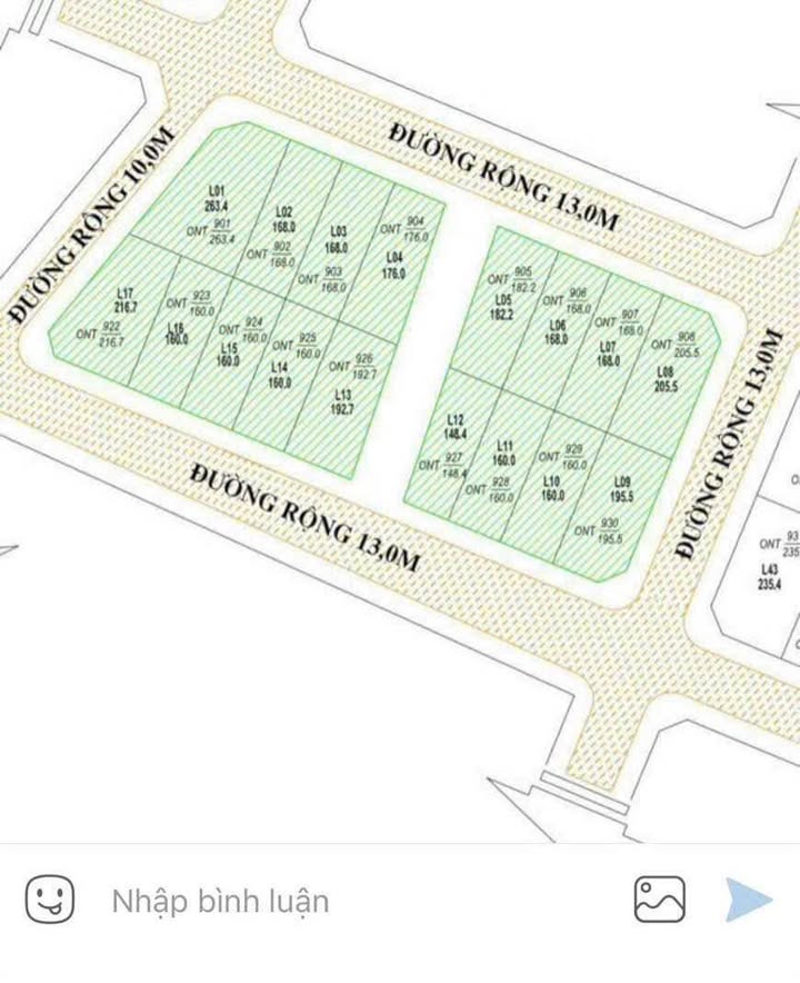 Đất 2 mặt tiền tại trung tâm Hà Huy Tập, 216m² chỉ 3 tỷ - Cơ hội đầu tư tuyệt vời!