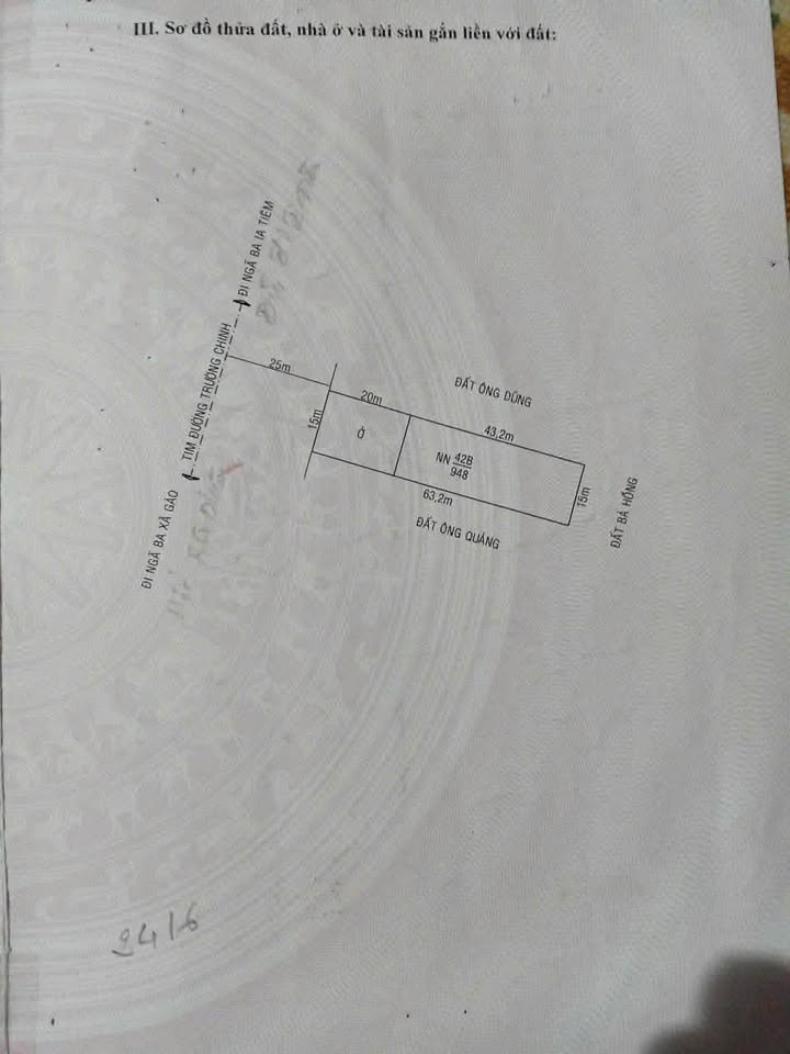 Đất nền mặt tiền Võ Nguyên Giáp, Chi Lăng, Pleiku 300m² giá 1.6 tỷ - Kinh doanh thuận lợi!