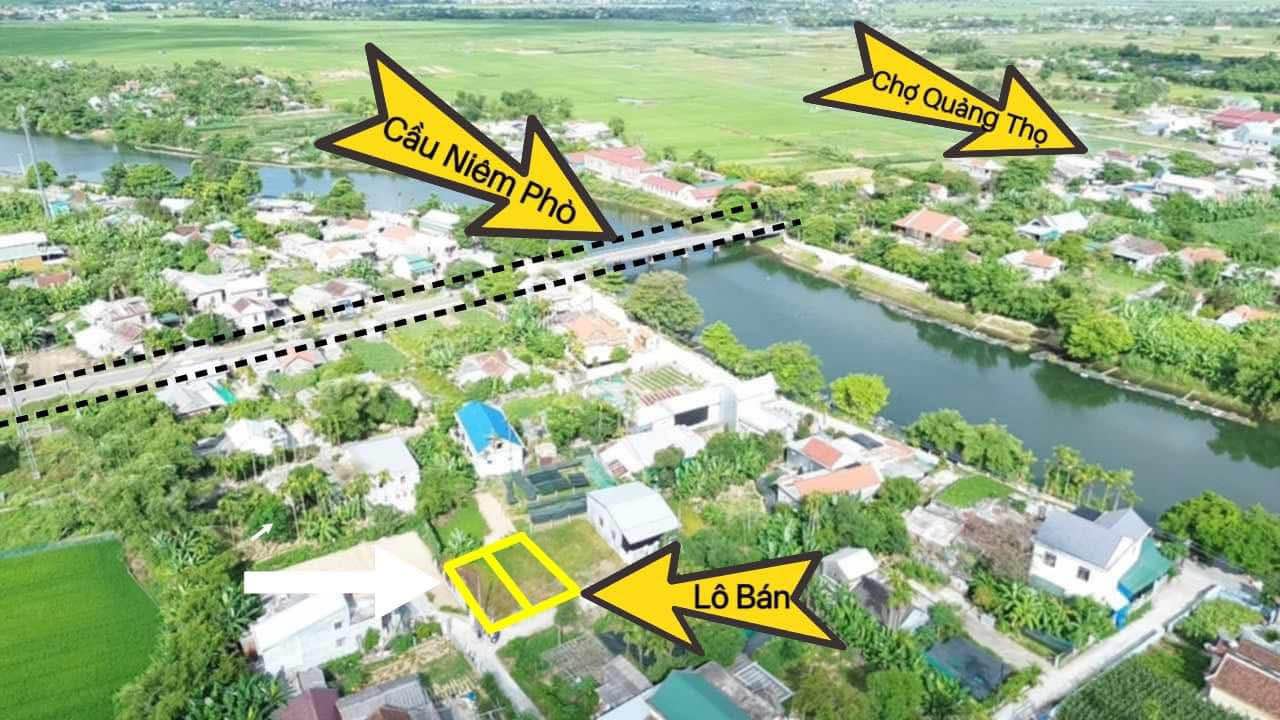 Đất nền Quảng Thọ 114m² giá 500 triệu - Vị trí đắc địa, không lụt!