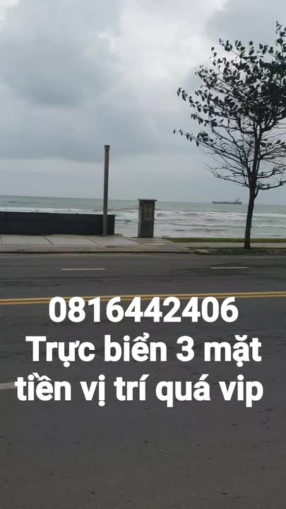 Đất mặt tiền Võ Nguyên Giáp, Sơn Trà 987m² giá 800 tỷ - Cơ hội đầu tư sinh lời cao!