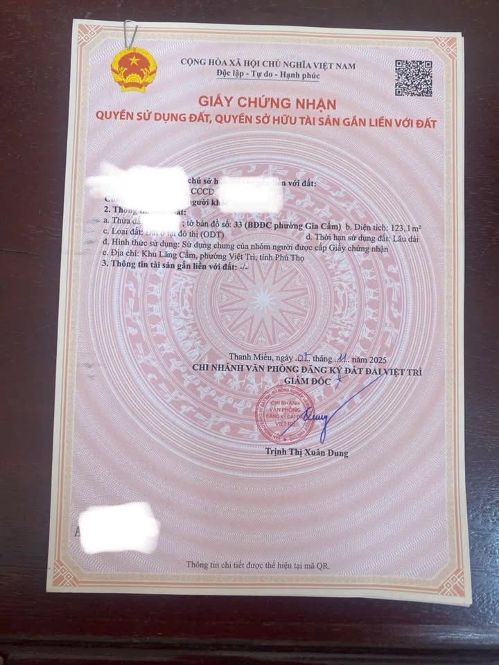 Đất mặt tiền Lăng Cẩm, Gia Cẩm 123m² - Giá tốt, vị trí vàng!