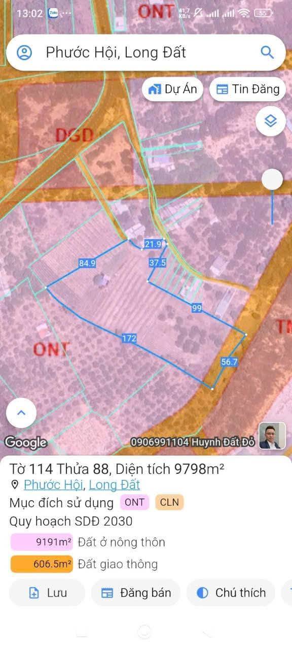 Đất nền 12.000m² Lộc An - Bãi Tắm Biển, Giá chỉ 25 tỷ - Cơ hội đầu tư hiếm có!