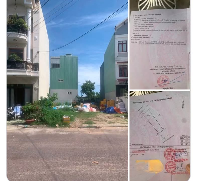 Đất nền Đống Đa, Quy Nhơn 83.5m² giá 4.5 tỷ - Cơ hội đầu tư sinh lời!