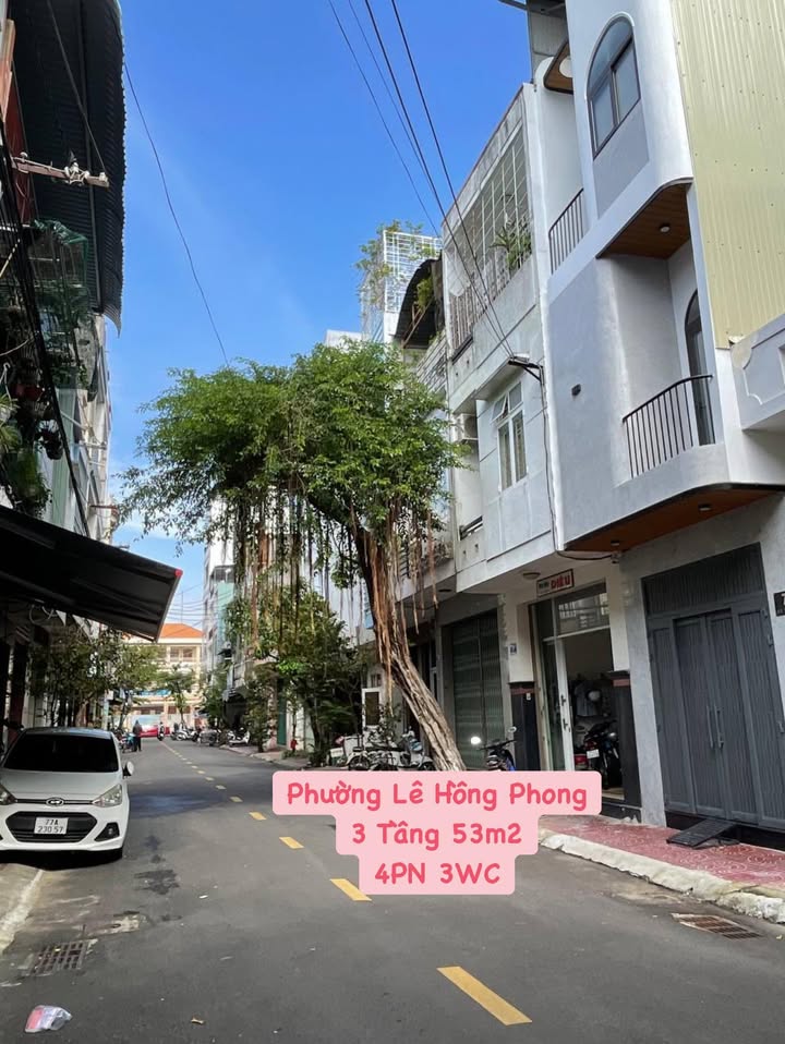 Bán nhà mặt tiền 3 tầng Lê Hồng Phong 53m² giá 5 tỷ - Cơ hội đầu tư tuyệt vời!