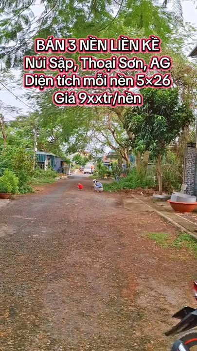 Đất nền Núi Sập, Thoại Sơn, An Giang 130m² giá chỉ 900 triệu - Đầu tư sinh lời hấp dẫn!