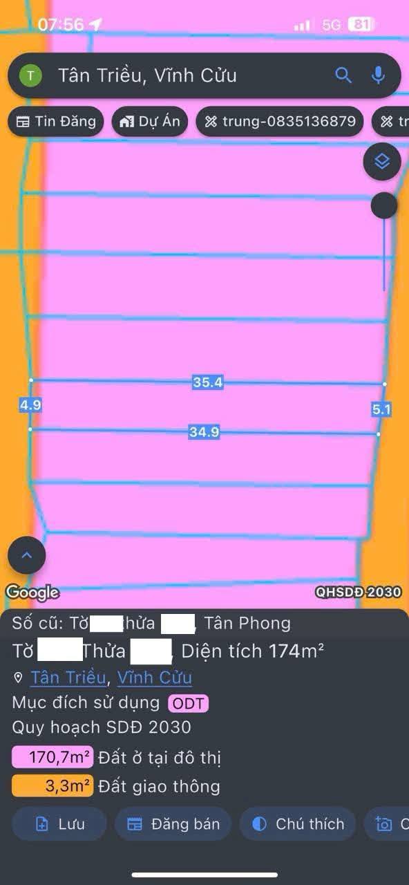 Đất nền Tân Phong Biên Hòa 200m² giá 3.9 tỷ - Sổ đỏ chính chủ, thổ cư 100%!