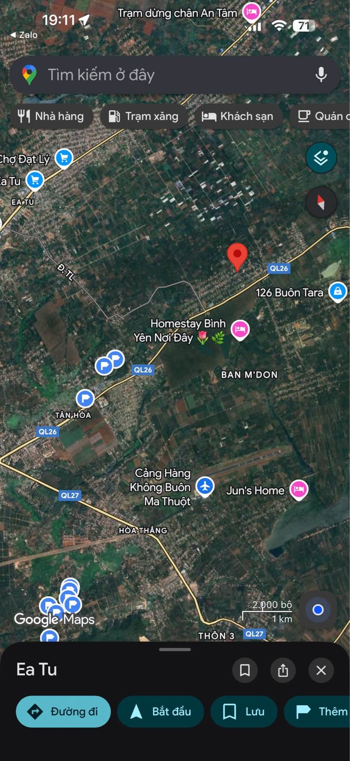 Đất nền Tân An Buôn Ma Thuột 260m² giá 1.23 tỷ - Đầu tư sinh lời hấp dẫn!