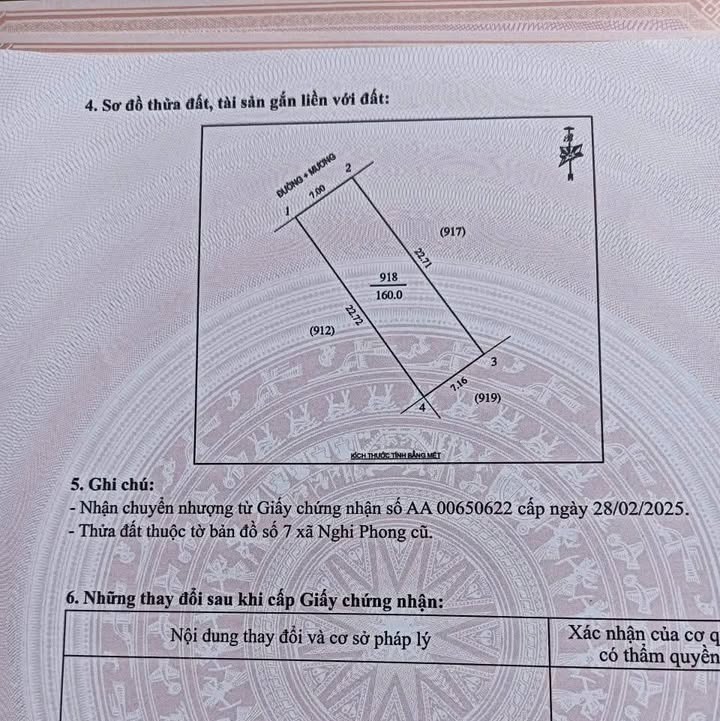 Đất Nghi Phong, Nghi Lộc 160m² giá 3 tỷ - Đường lớn 24m, chính chủ bán gấp!
