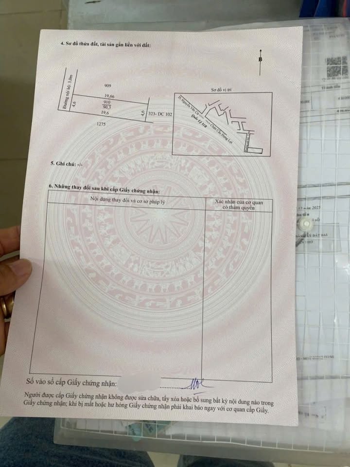 Bán đất nền 91B Tân An, Cần Thơ 90.3m² - Sổ hồng chính chủ