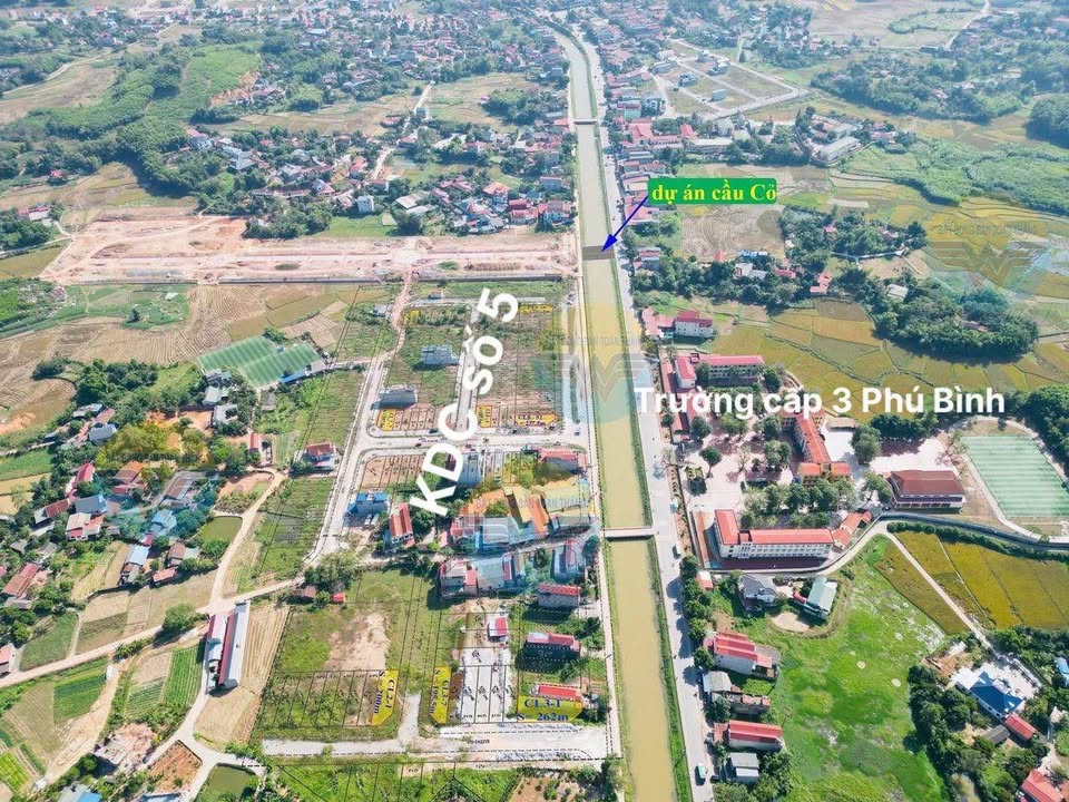 Đất nền KDC số 5, Phú Bình, Thái Nguyên 198m² - Đầu tư thời điểm vàng!