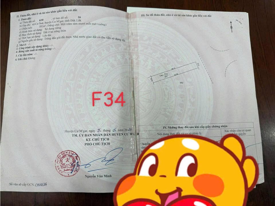 Đất nền Khu đấu giá Ea Pốk 180m² giá chỉ 1.4 tỷ - Sổ đỏ chính chủ