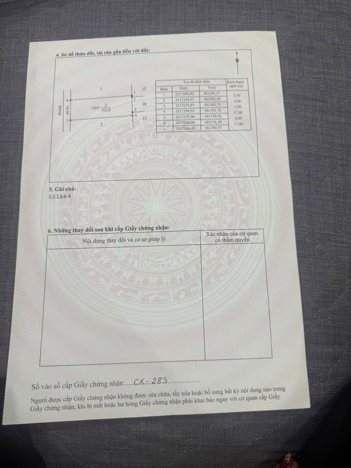 Đất nền KDC Đông Tân Dân, Hải Dương 102m² giá 3 tỷ - Sổ đỏ chính chủ, hướng Tây!