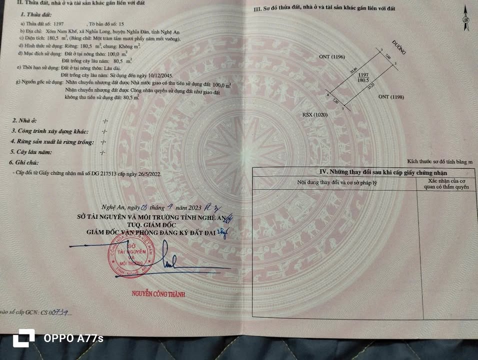 Đất nền Nghĩa Đàn 100m² giá chỉ 4xx triệu - Cơ hội đầu tư tuyệt vời!