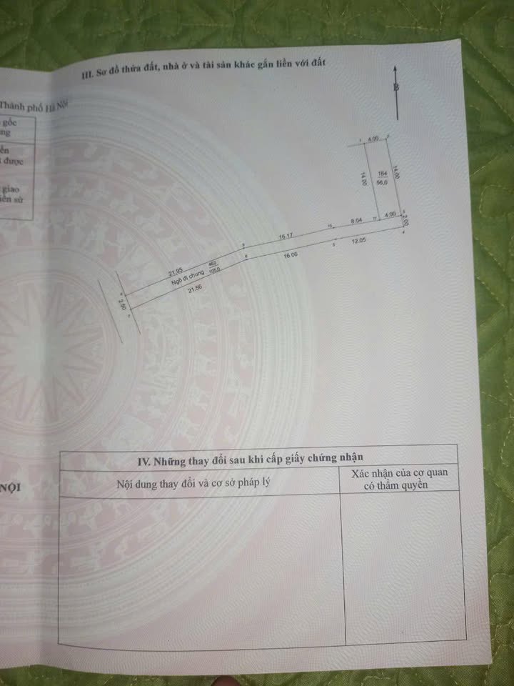 Đất nền Chương Dương, Thường Tín 56m² giá 2.75 tỷ - Đầu tư tiềm năng gần dự án Vin