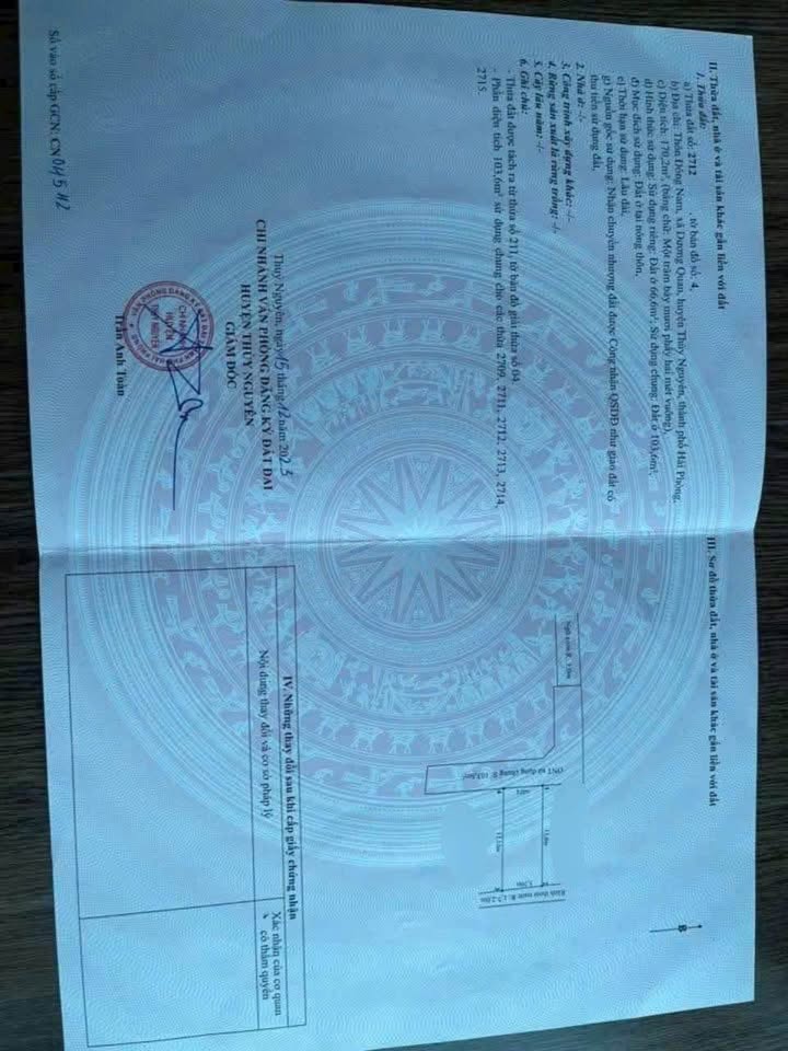 Đất nền Dương Quan, Thủy Nguyên 68m² giá 1.5 tỷ - Cơ hội đầu tư tuyệt vời!