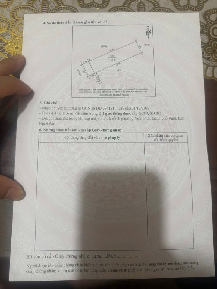 Đất mặt đường Đồng Yên, Nghi Phú 101m² giá 3 tỷ - Sổ hồng chính chủ, sẵn sàng giao dịch!