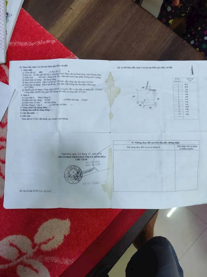 Lô đất biển Dốc Lết Ninh Thủy 625m² giá 6.2 tỷ - Cơ hội đầu tư sinh lời!