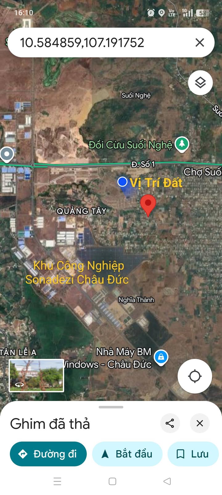 Đất nền Nghĩa Thành, Châu Đức 500m² giá 1.75 tỷ - Đầu tư sinh lời ngay!