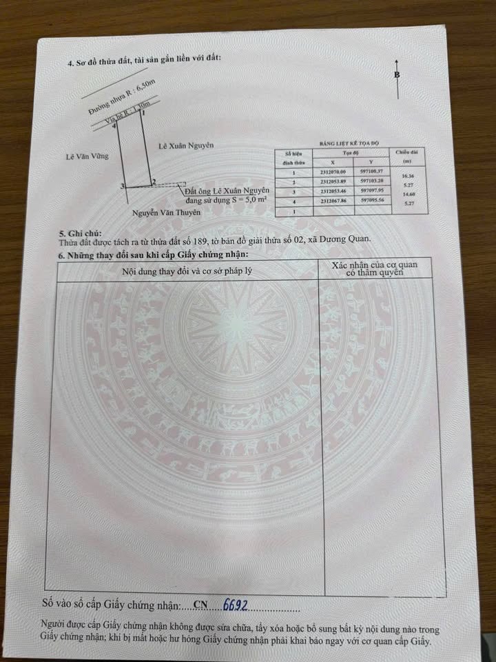 Mặt tiền kinh doanh đường Liên Phường, Hải Phòng 81m² giá 6.65 tỷ - Vị trí đắc địa gần chợ Dương Quan!