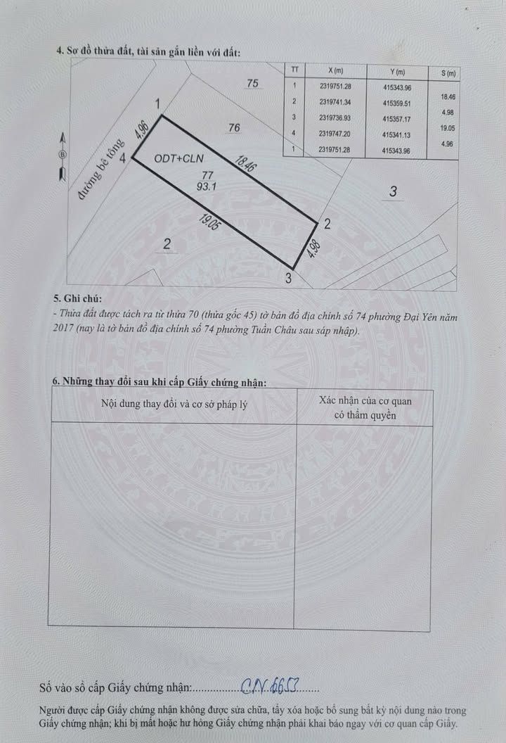 Đất nền dự án Hạ Long Xanh 98m² giá chỉ 1x triệu - Đầu tư sinh lời tuyệt vời!