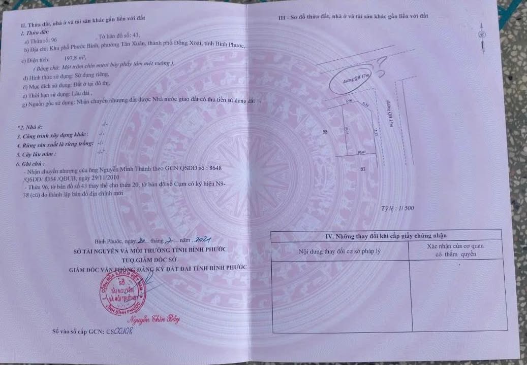 Đất nền TDC Bình Đoàn 16, Tân Xuân 200m² giá 1.1 tỷ - Đất thổ cư chính chủ!