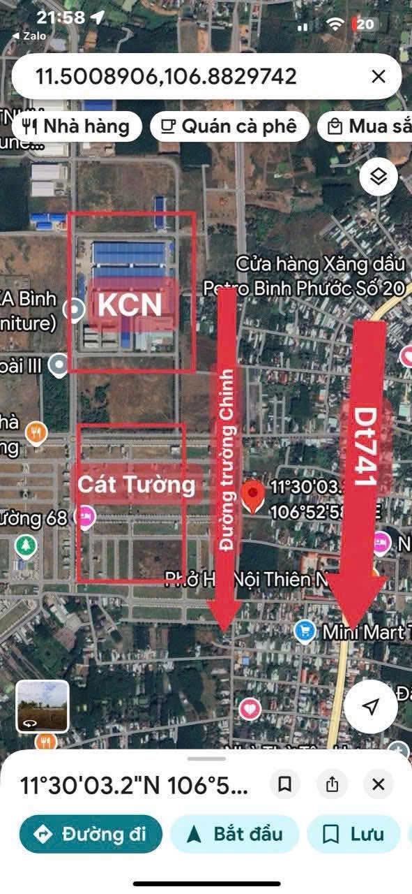 Đất thổ cư 400m² tại Tiến Hưng, Đồng Xoài - Giá chỉ 1.9 tỷ, đầu tư sinh lời!
