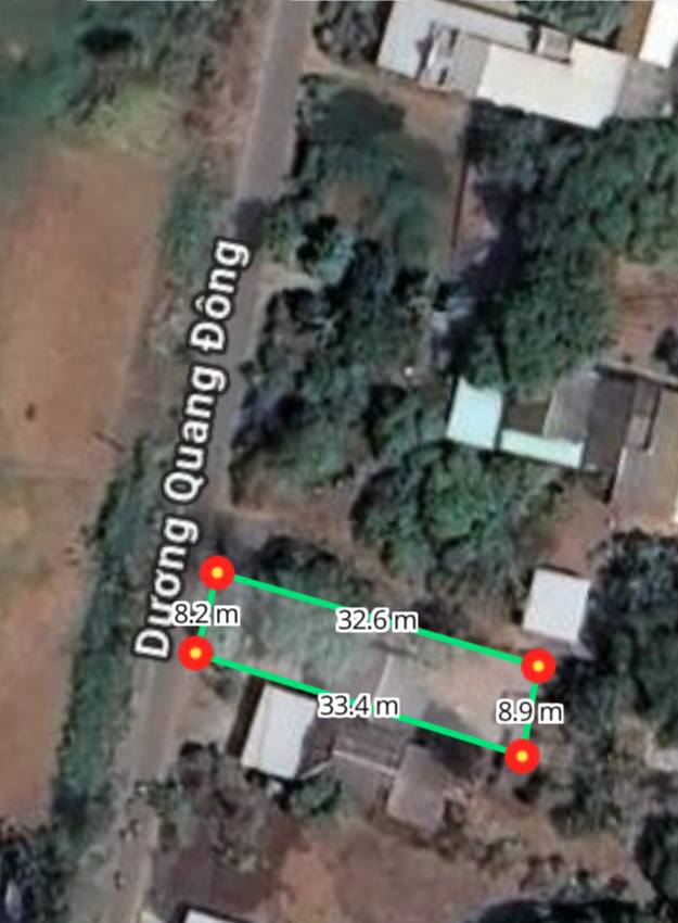 Đất nền mặt tiền đường nhựa 8x33.7m tại Trường Long Hòa - Giá chỉ 3.04 tỷ!