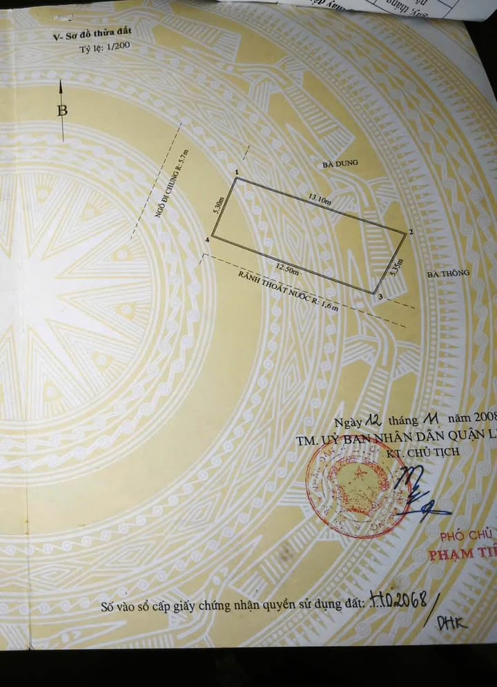 Đất lô góc 68m² đường Miếu Hai Xã giá 4.3 tỷ - Bán gấp cho khách đi nước ngoài!