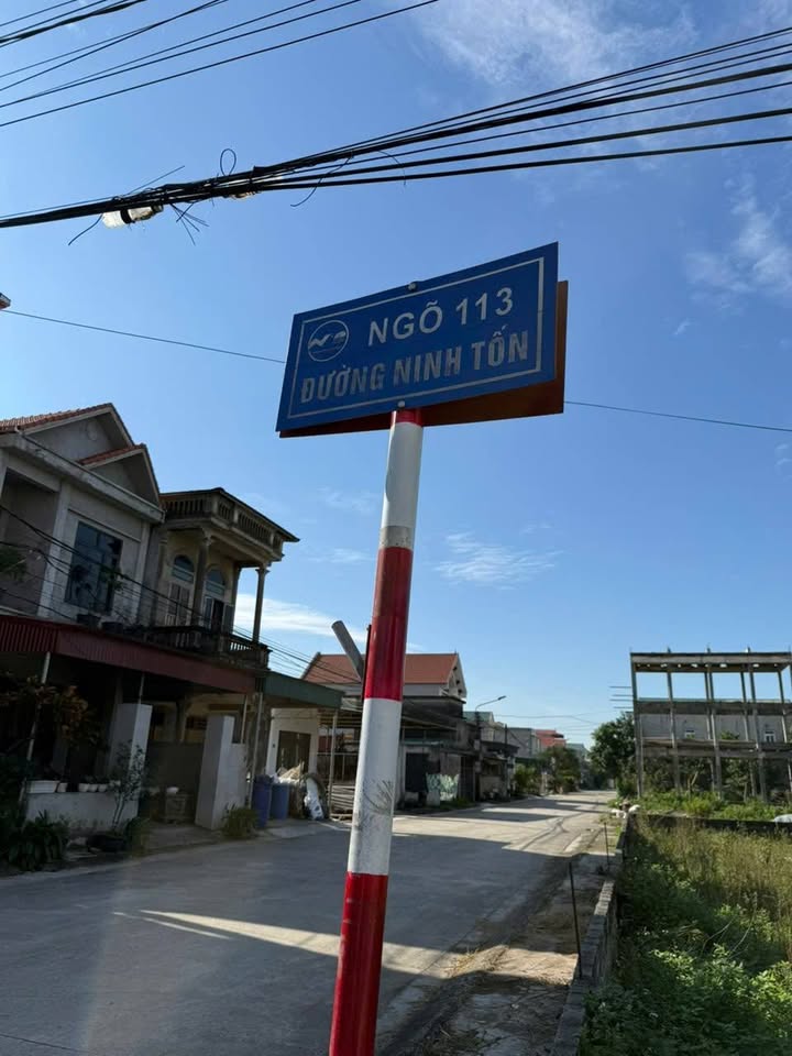 Đất nền chính chủ tại Ngõ 131 Trần Khát Chân, Ninh Phúc - Diện tích 131m², giá 2.2 tỷ!